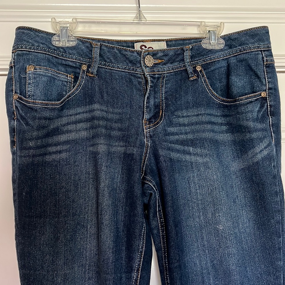 SO Flare/Low Waist Jeans Juniors Sz 13